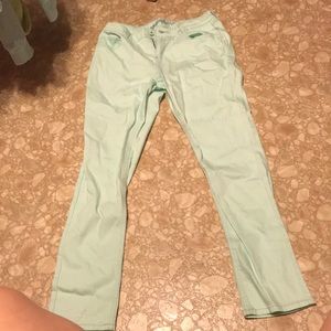 arizona light blue skinny jeans.